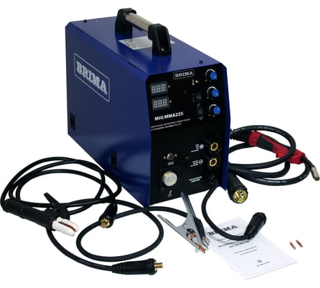 Полуавтомат Brima MIG/MMA-225 220В с горелкой НП000000922