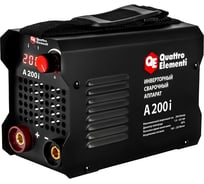 Аппарат электродной сварки QUATTRO ELEMENTIA 200i 200 А, электроды до 4.0 мм, дисплей 922-593