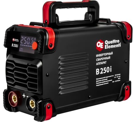 Аппарат электродной сварки QUATTRO ELEMENTI B 250i (250А, электроды до 5.0 мм, LED дисплей, TIG-Lift) 922-654