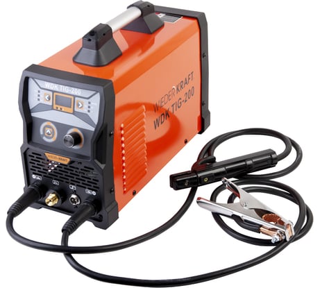 Установка аргонодуговой сварки WIEDERKRAFT WDK TIG-200