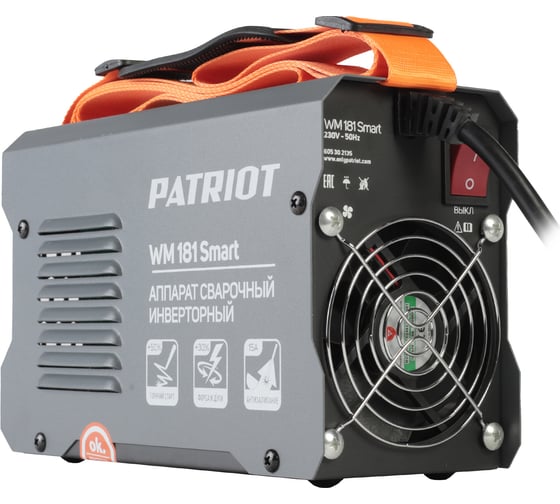 Сварочный аппарат PATRIOT WM 181Smart MMA 605302135