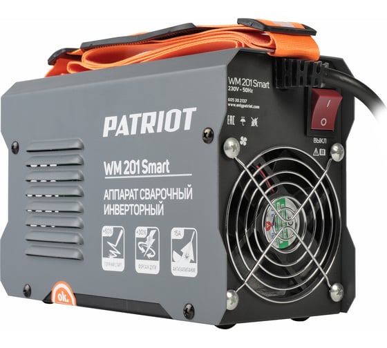 Сварочный аппарат PATRIOT WM 201Smart MMA 605302137
