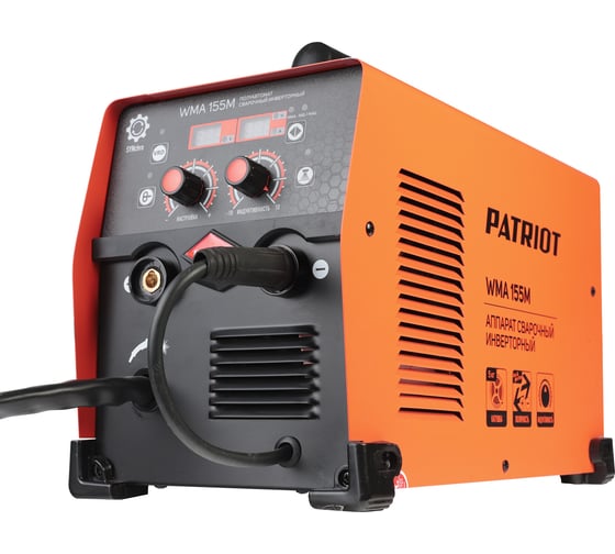 Сварочный инверторный полуавтомат Patriot WMA 155M MIG/MAG/MMA, Patriot (1165) 605302140