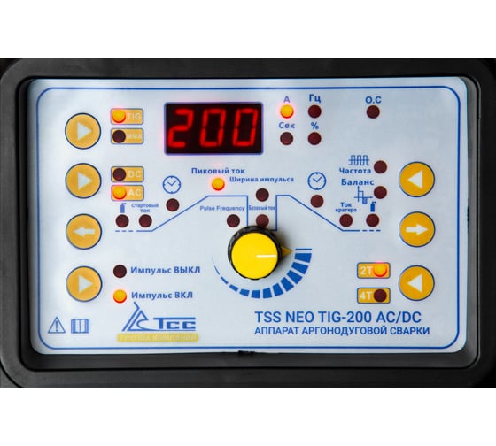 Аппарат аргонодуговой сварки ТСС NEO TIG-200 AC/DC 033313