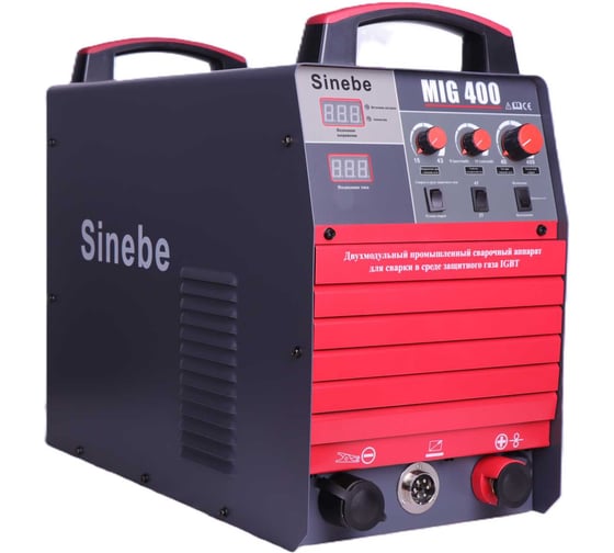 Инверторный сварочный полуавтомат Sinebe MIG-400 1
