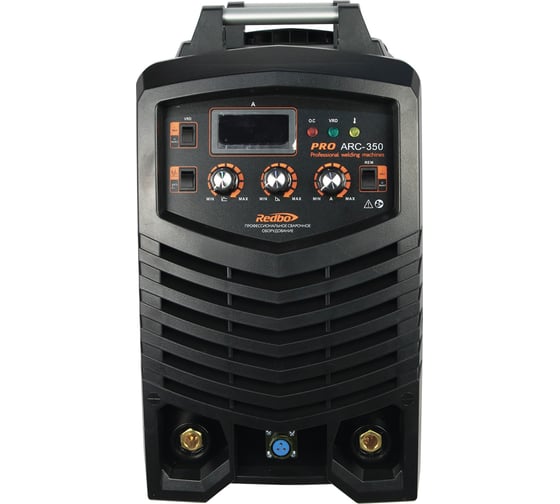 Сварочный аппарат Redbo Pro Arc 350, MMA, Lift TIG, 20-350A., 2-6мм., дисплей, рег-ка форсажа и розжига дуги, VRD, воз 7430 1