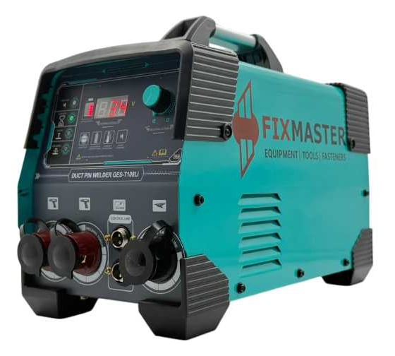 Аккумуляторный сварочный аппарат FixMaster для изоляционных штифтов с 2 АКБ GES-T108Li 1