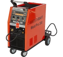 Сварочный инверторный аппарат WIEDERKRAFT 300A 380В MIG/MAG/MMA/Lift TIG горелка 24AK WELD Pro 300