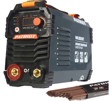 Сварочный инверторный аппарат PATRIOT WM260DVT 605302026