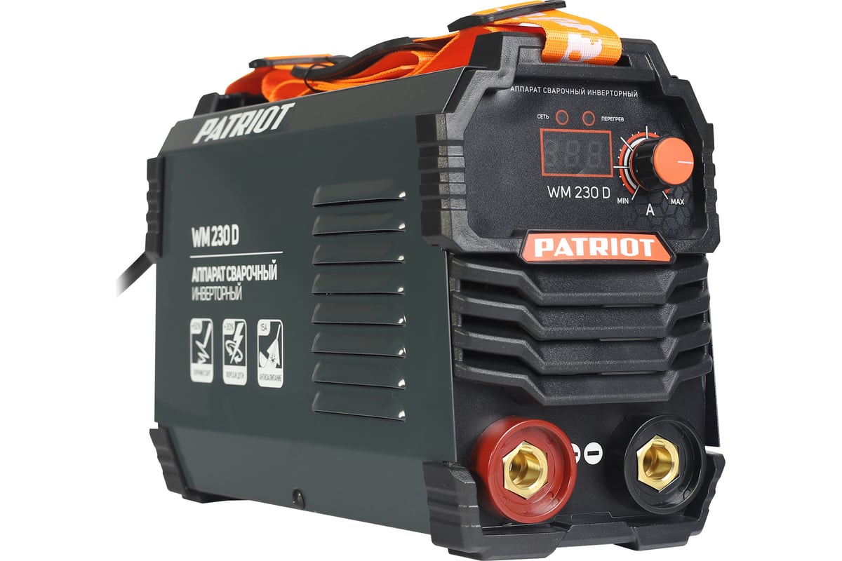 Сварочный инверторный аппарат PATRIOT WM230D 605302023 - доступная цена ...