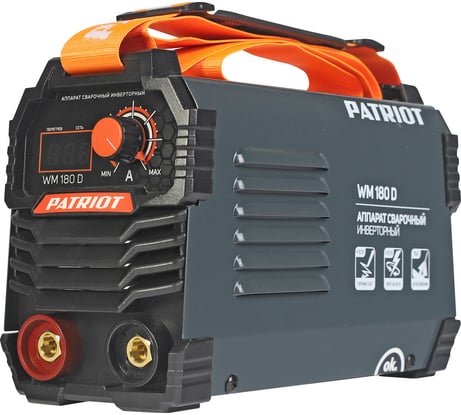 Сварочный инверторный аппарат PATRIOT WM180D 605302018