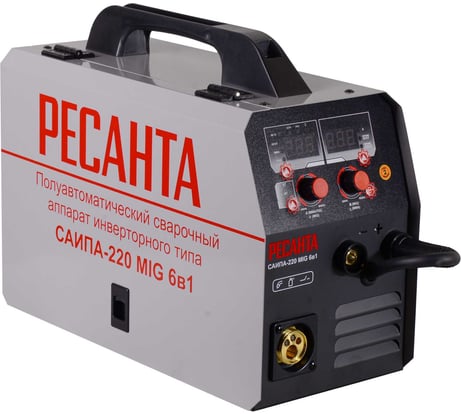 Сварочный полуавтомат Ресанта САИПА-220 MIG 6в1 65/10