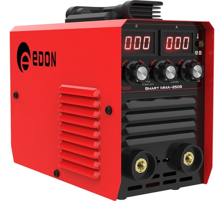 Сварочный аппарат EDON Smart MMA-250S (MMA 20-250A., 2-4мм., два дисплея, регулируемый форсаж и розжиг дуги) 28516