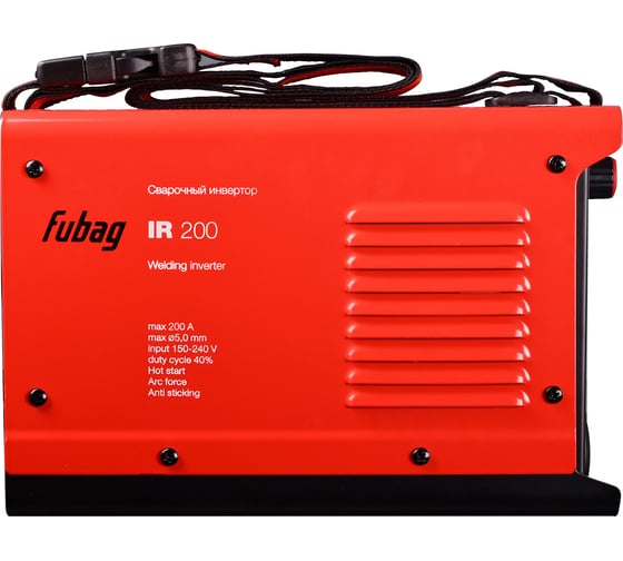 Сварочный инвертор FUBAG IR 200 31403