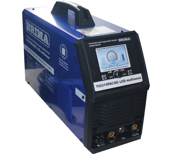 Инверторная установка Brima TIG 315P AC/DC LCD multiwave ЦБ-00000061
