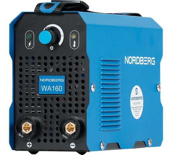 Сварочный аппарат NORDBERG инверторный MMA, 220V WA160
