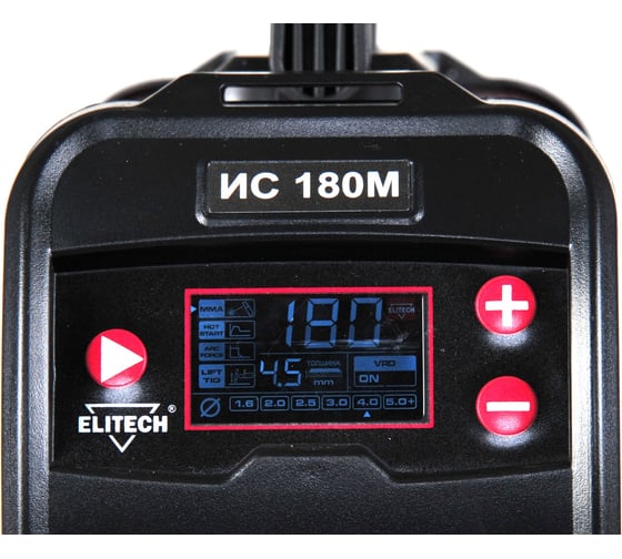 Сварочный инвертор Elitech ИС 180М (E1703.016.00) 198713