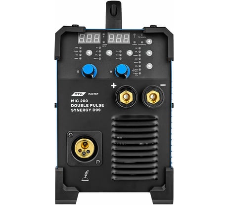 Аппарат полуавтоматической сварки ПТК МАСТЕР MIG 200 DOUBLE PULSE SYNERGY D99 00000037127