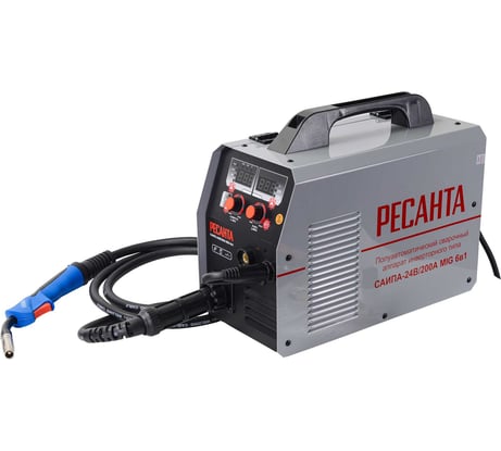 Сварочный полуавтомат Ресанта САИПА-24В/200А MIG/MAG 65/110