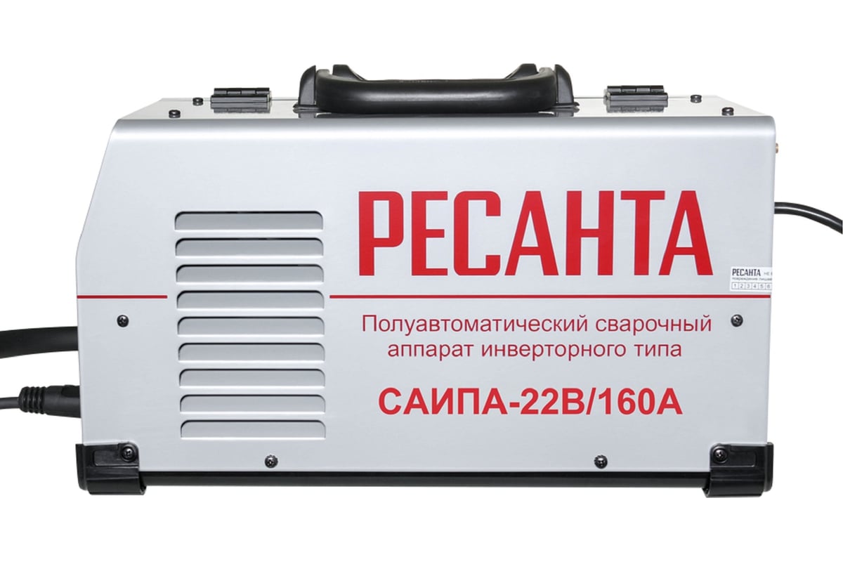 Сварочный полуавтомат Ресанта САИПА-22В/160А MIG/MAG 65/109 - низкая цена,  характеристики, отзывы