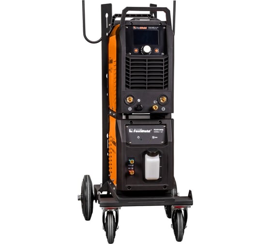 Аппарат аргонодуговой сварки Foxweld FOXPOWER TIG 400 AC/DC PULSE LCD (Сварочный источник FOXPOWER TIG 400 AC DC PULSE LCD + Блок жидкостного охлаждения FOXPOWER COOL-1 MT + Тележка FOXPOWER MT-1) 1499