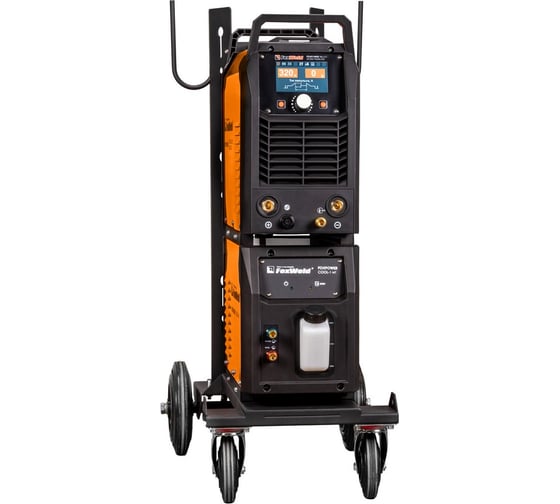 Аппарат аргонодуговой сварки Foxweld FOXPOWER TIG 320 AC/DC PULSE LCD (Сварочный источник FOXPOWER TIG 320 AC/DC PULSE LCD + Блок жидкостного охлаждения FOXPOWER COOL-1 MT + Тележка FOXPOWER MT-1) 1498