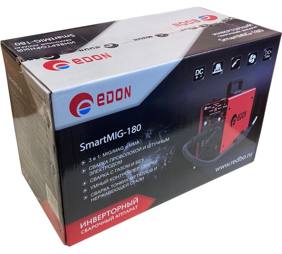 Сварочный аппарат EDON Smart MIG-180 213522113902 - низкая цена ...