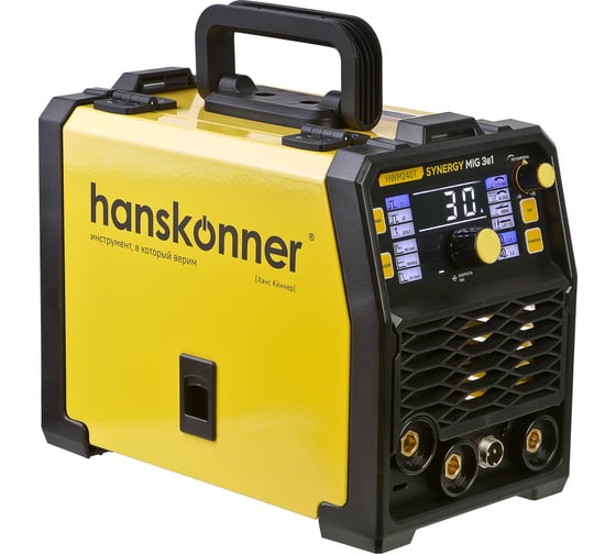 Сварочный полуавтомат Hanskonner MIG//MMA/Lift TIG 140 А, HWM240T