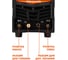 Аппарат аргонодуговой сварки TIG-250 AC/DC ПУЛЬС 140-240В/1Ф (ММА/TIG) Vniissok V0250 9