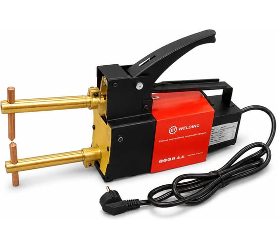 Клещи сварочные ручные ET Welding 1.6кВА 120мм 220В 100608463