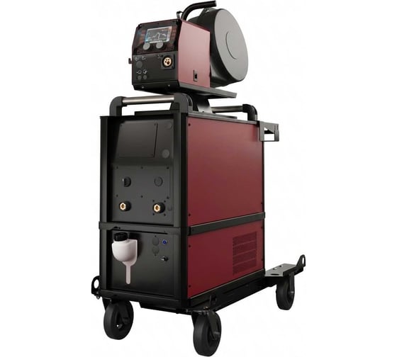 Сварочный полуавтомат ROSWELD MIG 552W Pulse Aluminium с импульсной сваркой стали,нержавейки и алюминия с блоком охлаждения(УПП300П,БЖО,к.п.10*70м,тел.бал.,кз.3м,гор.3м,охл.жид.) RM552W3PPA107B353