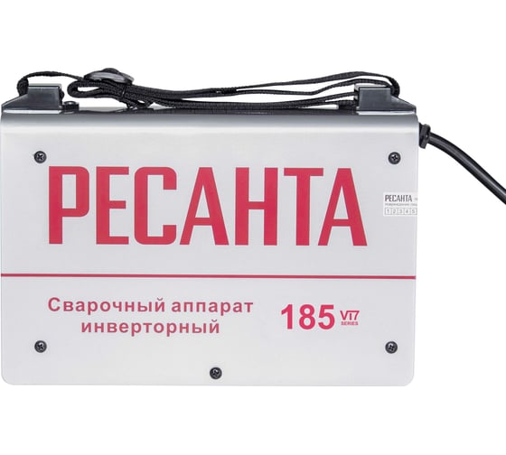 Сварочный аппарат инверторный Ресанта САИ 185VI7 900/65/105