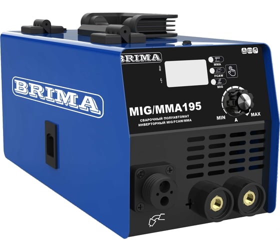 Сварочный полуавтомат Brima MIG/ММА 195 Digital 220В НП000001036