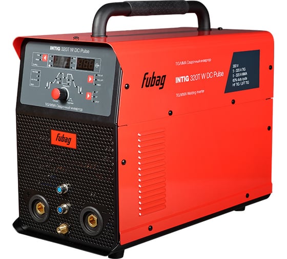 Сварочный инвертор FUBAG INTIG 320 T W DC PULSE + горелка FB TIG 26 5P 4m, 31453.1 1