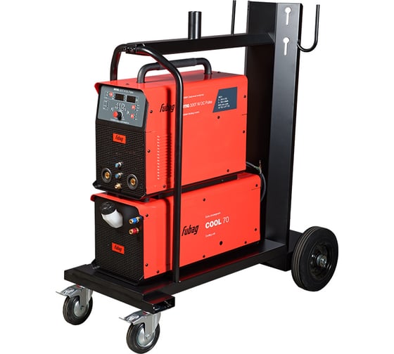 Инвертор FUBAG сварочный INTIG 320 T W DC PULSE+FB TIG 18 5P 4m+мод. охлаждения+тележка, 31453.2 1