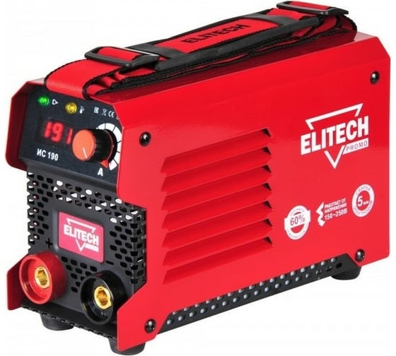 Сварочный инвертор Elitech ИС 190 199494