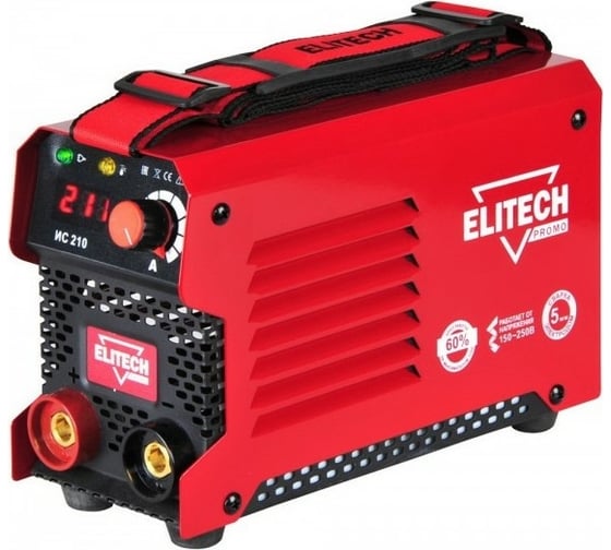 Сварочный инвертор Elitech ИС 210 199495