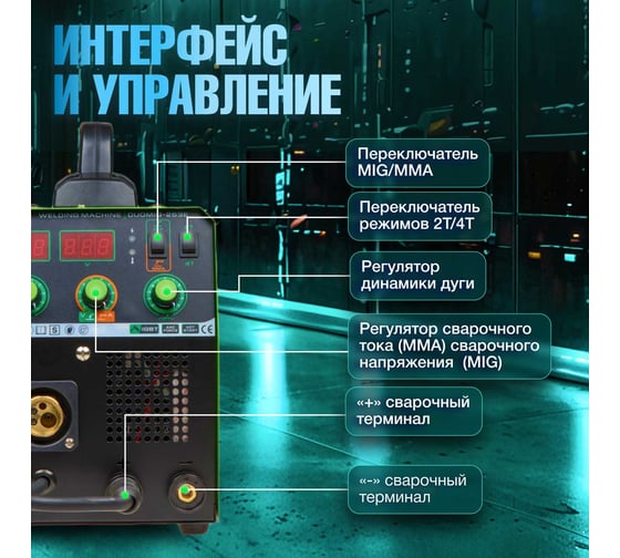 Сварочный полуавтомат DGM DUOMIG-253E