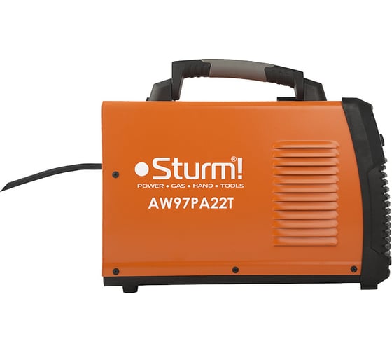 Инверторный полуавтомат Sturm 220А, MIG/MAG/MMA, TIG, 160-250В AW97PA22T