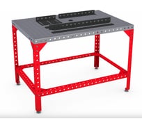 Сварочный стол FLAMES с оснасткой, 1200x800, столешница нержавеющая сталь 1527.106