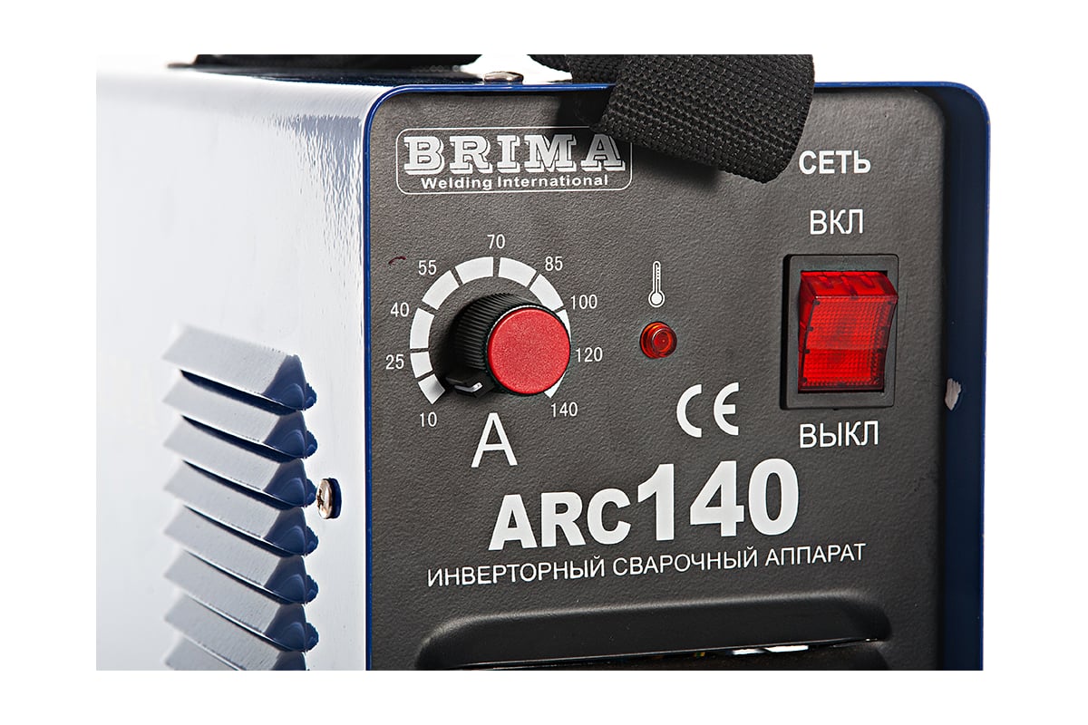 Сварочный инвертор Brima ARC-140 220В 0005674 - доступная цена ...