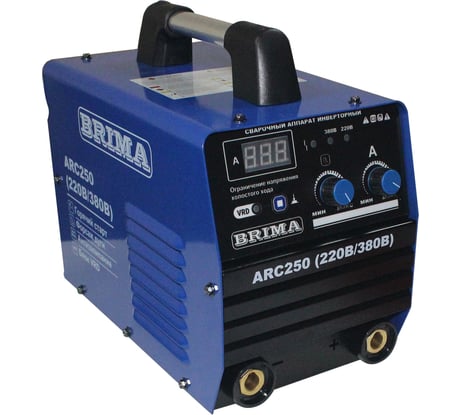 Сварочный инвертор Brima ARC-250 220/380B 9961