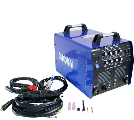 Инверторная установка Brima TIG-200P AC/DC 220В HF 5682
