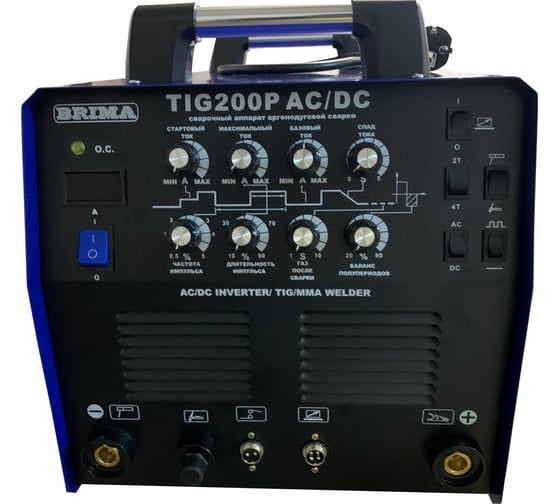 Инверторная установка Brima TIG-200P AC/DC 220В HF 0005682