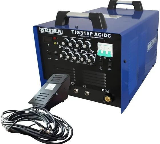 Инверторная установка Brima TIG-315P AC/DC 380В HF 0005684