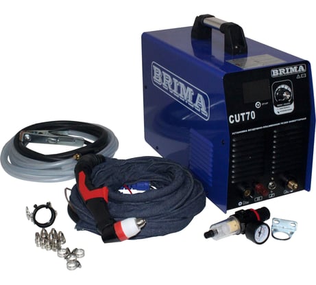 Инвертор плазменной резки Brima CUT-70 380В плазмотрон P80 5687