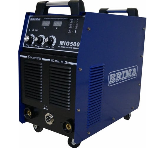Инверторный сварочный полуавтомат Brima MIG-500 380В 0006659 1