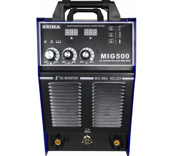Инверторный сварочный полуавтомат Brima MIG-500 380В 0006659