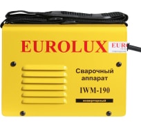 Инверторный сварочный аппарат Eurolux IWM190 65/27