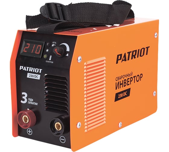 Сварочный инвертор PATRIOT 230DC 605301545 1
